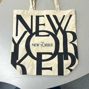 The New Yorker Magazine Canvas Tote
